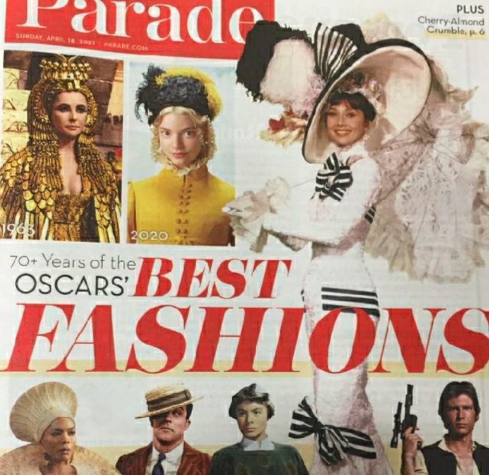 Parade Magazine APRIL 18 2021 Oscar's Fashions NEW